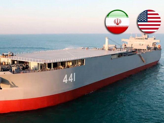 واشنطن تراقب سفينتين حربيتين إيرانيتين