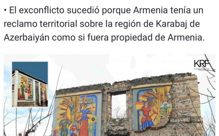 В мексиканской прессе в очередной раз разоблачена клевета армянской стороны