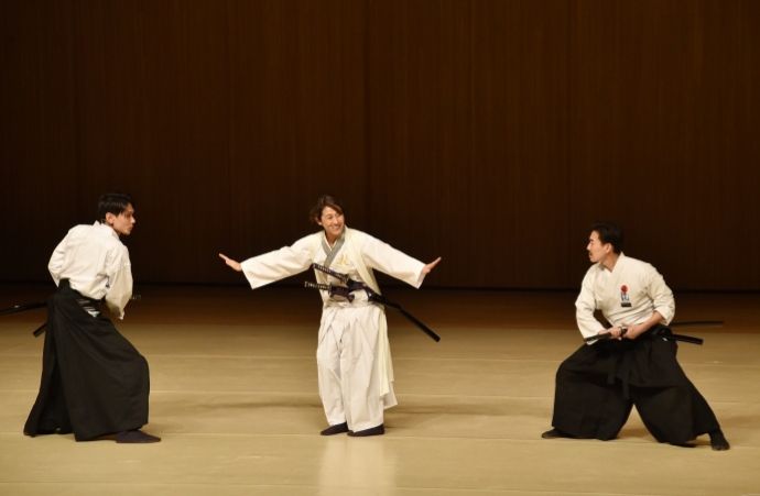 В Баку прошло представление традиционного японского боевого искусства Татэ в исполнении группы “TATE HATORYU” - ФОТО