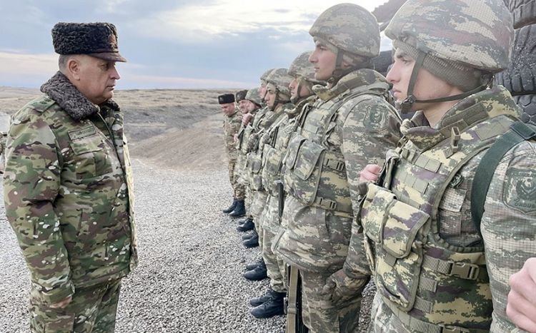 Service and combat activities of military units inspected
