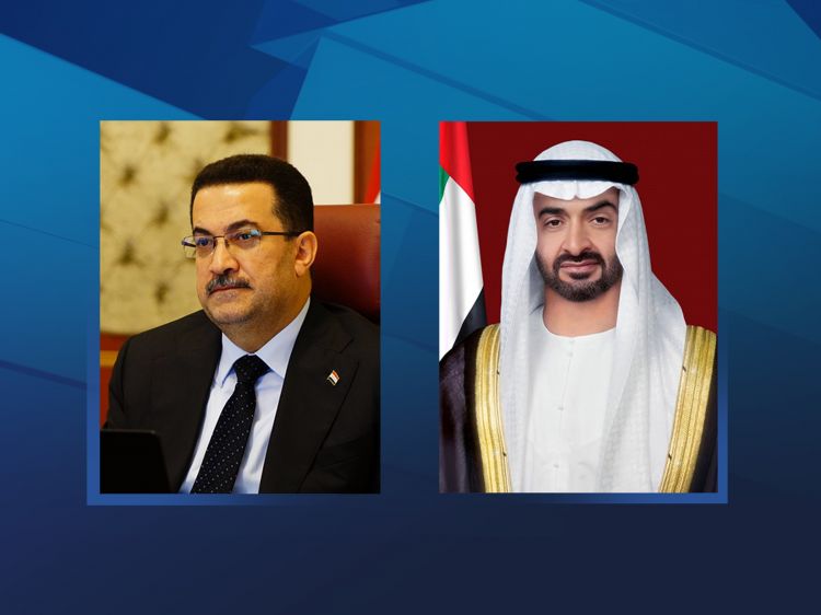 UAE President receives Prime Minister of Iraq