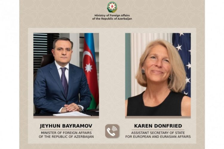 Джейхун Байрамов поговорил с помощником госсекретаря США