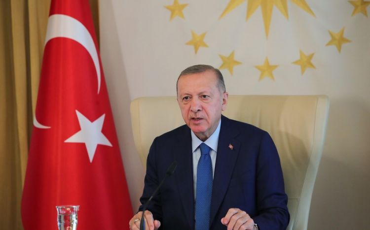 أردوغان "أذربيجان تقف إلى جانب تركيا في هذا اليوم الصعب"