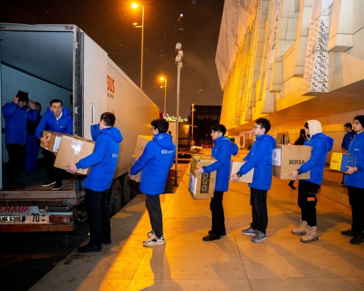 Heydar Aliyev Foundation sends another batch of aid to Turkiye