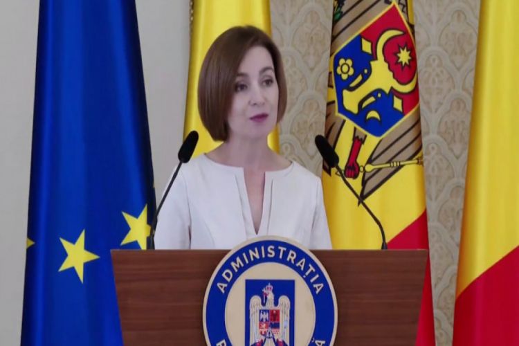 Майя Санду заявила, что Россия планирует государственный переворот в Молдове