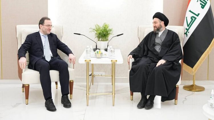 الحكيم والسفير الروسي يناقشان نتائج زيارة لافروف إلى بغداد