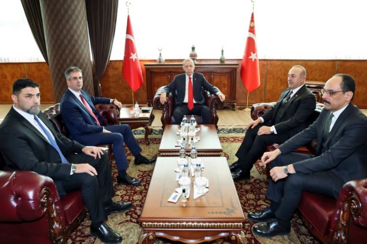 Эрдоган обсудил Иран с главой МИД Израиля