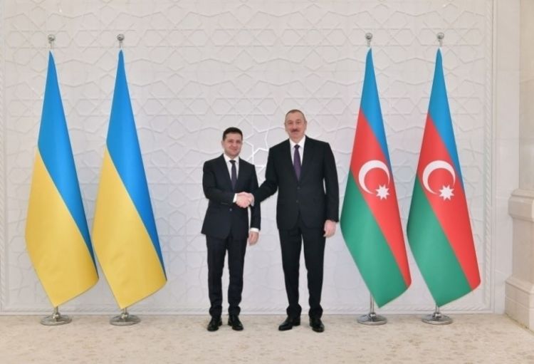President Zelensky calls Azerbaijani leader to credit nation for backing Ukraine's "territorial integrity & sovereignty"