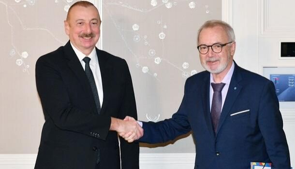 Presiden Ilham Aliyev met with Hoyer