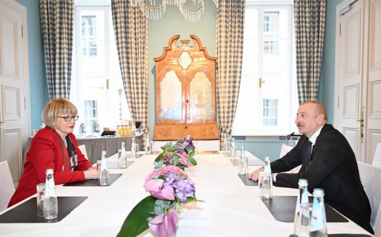 В Мюнхене состоялась встреча Президента Ильхама Алиева с генеральным секретарем ОБСЕ