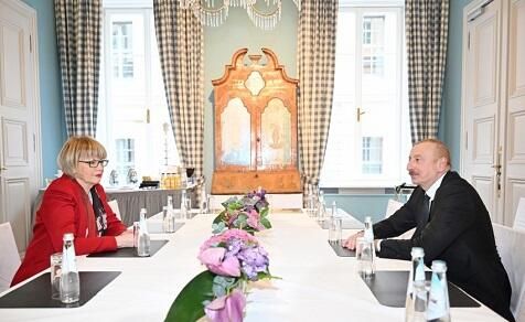 Aliyev met with the Secretary General of the OSCE Photo