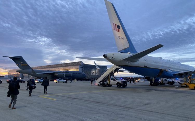 В Мюнхене сломался самолет вице-президента США