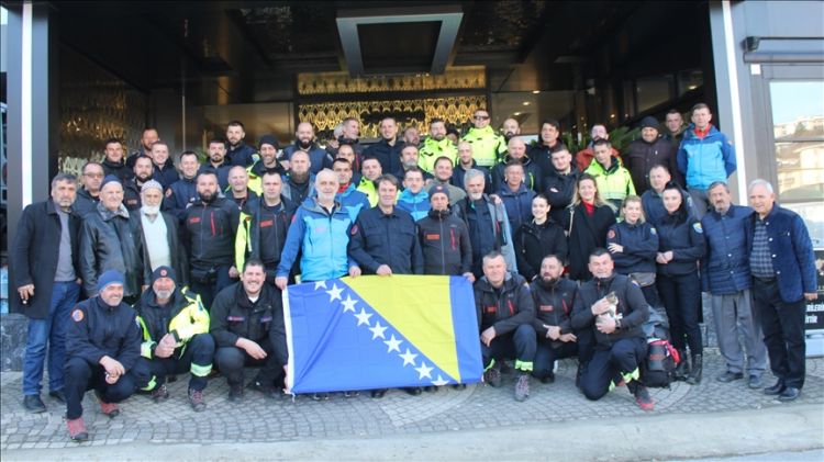 Спасатели из Боснии и Герцеговины завершили свою миссию в Турции