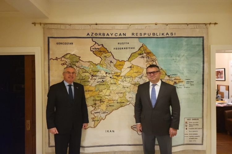 Состоялась встреча послов Азербайджана и Израиля в США