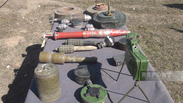 59 anti-tank mines found at mass grave site in Fuzuli