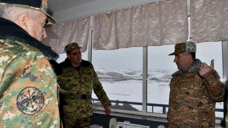 Вооруженные силы Армении провели штабные учения