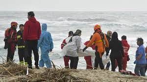Nearly 60 killed off Calabria coast