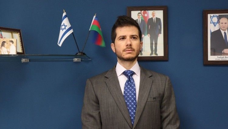 Джордж Дик поделился публикацией в связи с новоназначенным послом Азербайджана в Израиле