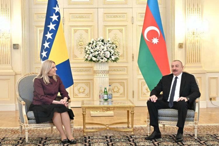 Президент встретился с Председателем Президиума Боснии и Герцеговины ОБНОВЛЕНО