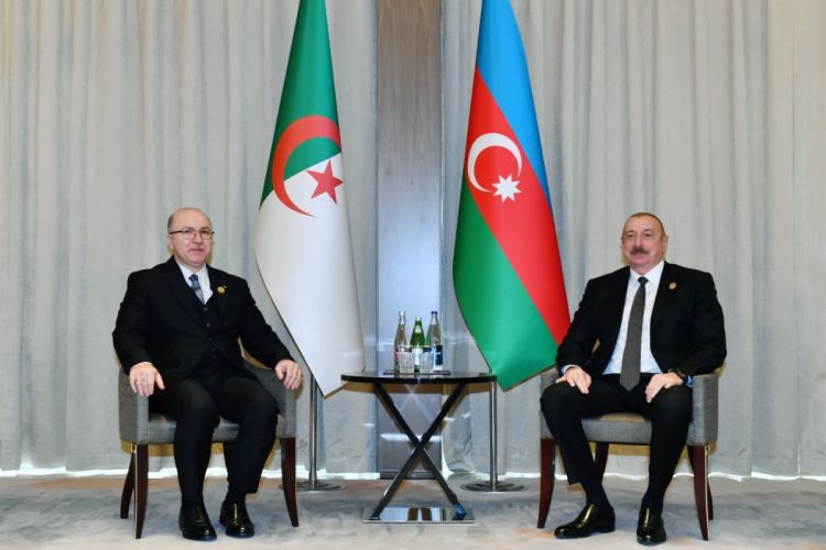 President Ilham Aliyev met with the Prime Minister of Algeria