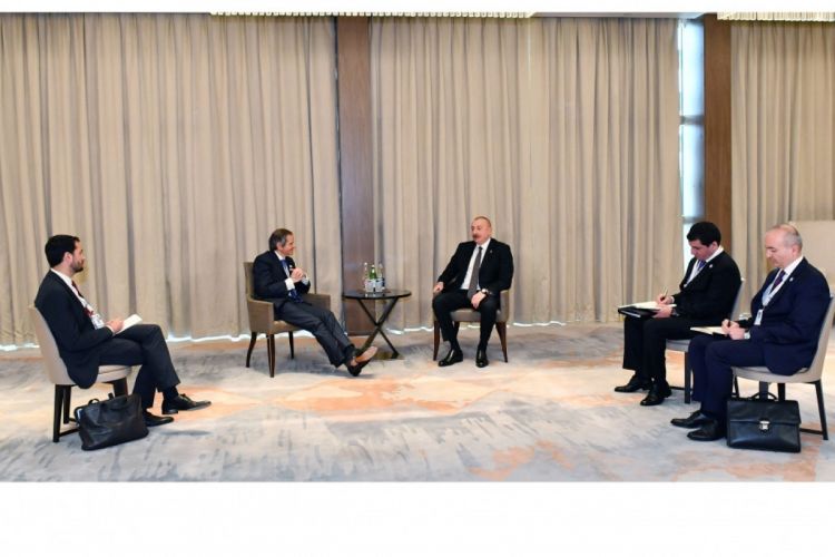 Президент Ильхам Алиев принял генерального директора МАГАТЭ