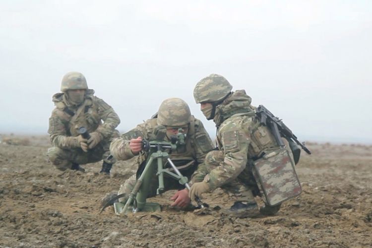 Минобороны: С миномётными подразделениями проведены занятия по боевой подготовке