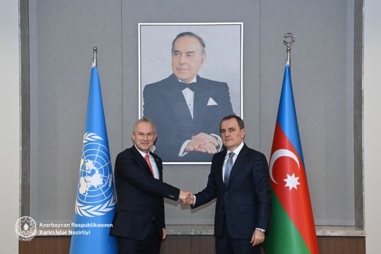 Глава МИД Азербайджана проинформировал президента Генассамблеи ООН о мирной повестке дня