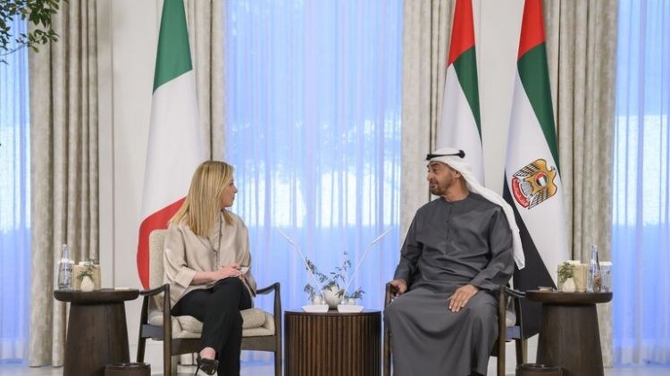 الإمارات وإيطاليا تعلنان الارتقاء بعلاقاتهما إلى شراكة استراتيجية