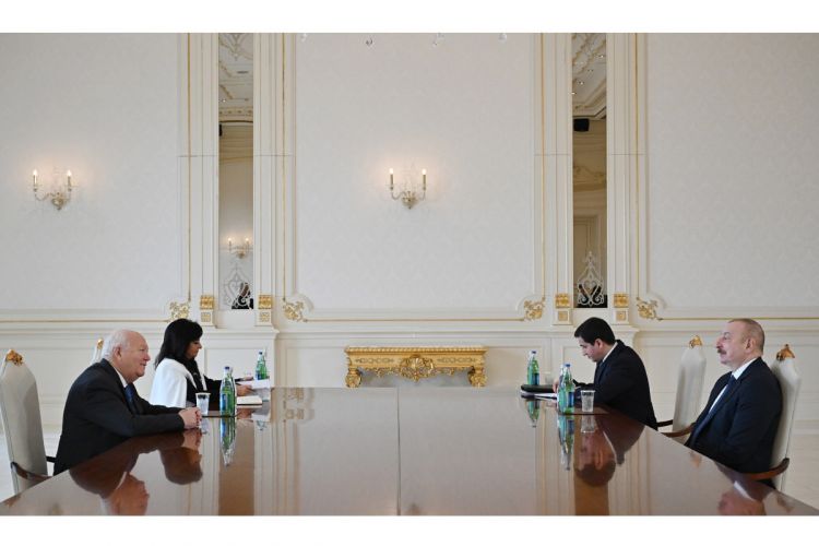 Президент Ильхам Алиев принял верховного представителя Альянса цивилизаций ООН ОБНОВЛЕНО