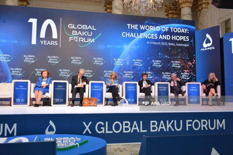 Main issues were discussed at the 10th Global Baku Forum