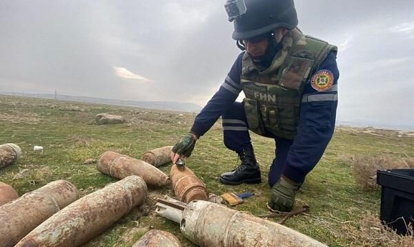 Tank shells were found in Gilazi