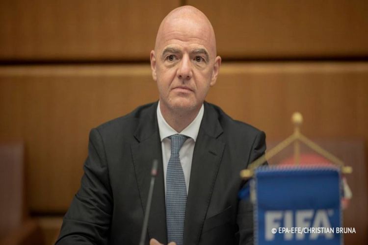 Gianni Infantino re-elected as FIFA president until 2027