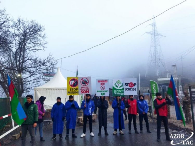 The 100th day of the action on the Khankendi-Lachin road