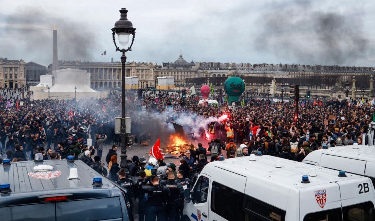 Avropa Şurası Fransa polisinin etirazçılara qarşı güc tətbiq etməsini QINAYIB