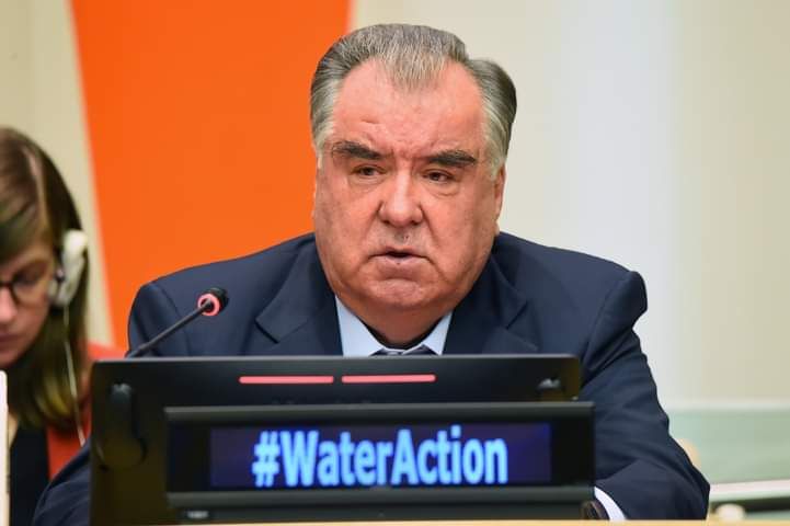 حول مشاركة طاجيكستان في مؤتمر الأمم المتحدة "المياه من أجل التنمية المستدامة 2018- 2028"