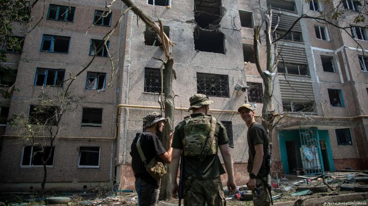 Russia shelled Ukraine's Sloviansk