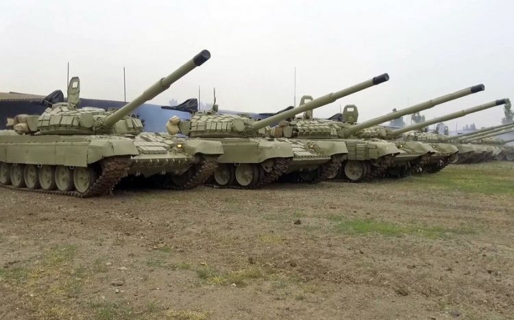Ordumuzun tank bölmələrinin döyüş hazırlığı YOXLANILDI