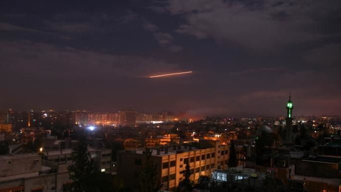 قصف جوي إسرائيلي يستهدف محيط دمشق