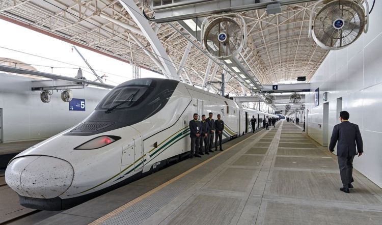 Saudi Arabia has built a high-speed railway across the desert