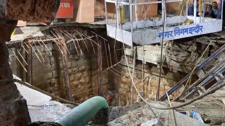 At least 35 killed in a well collapse in India