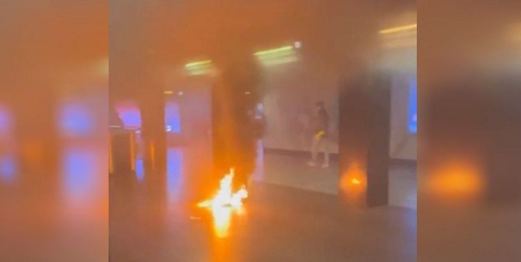 Bakı metrosunda YANĞIN: Dağılan xlor reaksiyaya girdi