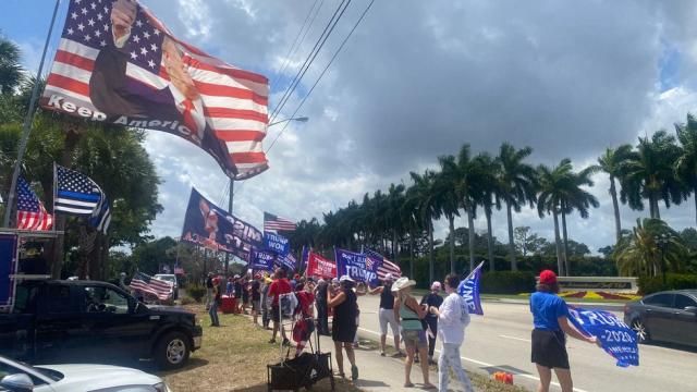 Florida protesters: Trump will be our next president