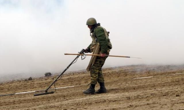 Azerbaijani soldier killed in mine explosion