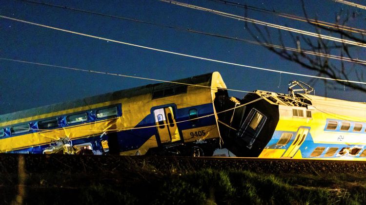 One killed in train accident near The Hague, 30 injured