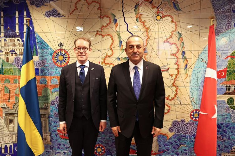 Turkish, Swedish Top Diplomats meet