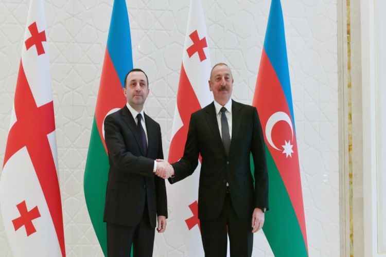 President of Azerbaijan and Prime Minister of Georgia make joint statement
