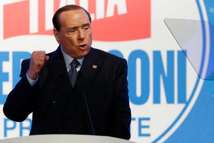 Italy's Berlusconi steadily improving, doctors say