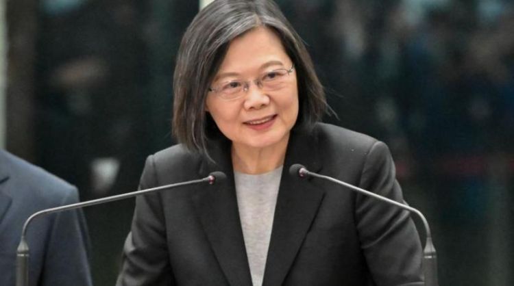 رئيسة تايوان تندد بالمناورات العسكرية الصينية