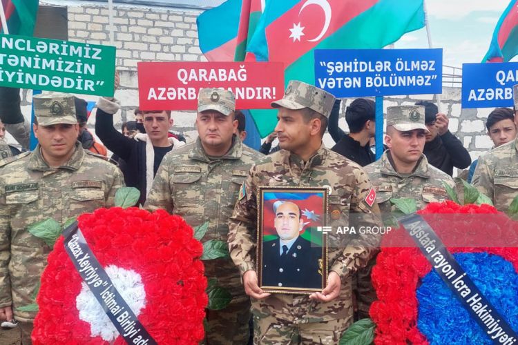 Azerbaijani serviceman Elshad Hasanov laid to rest