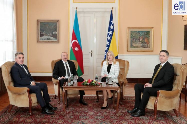 Meeting between President Ilham Aliyev, Chair of Presidency of Bosnia and Herzegovina kicks off
